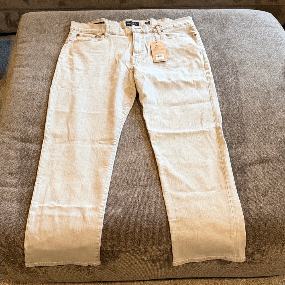 Lucky Brand Men's 363 Straight Leg Light Tan Jeans NWT